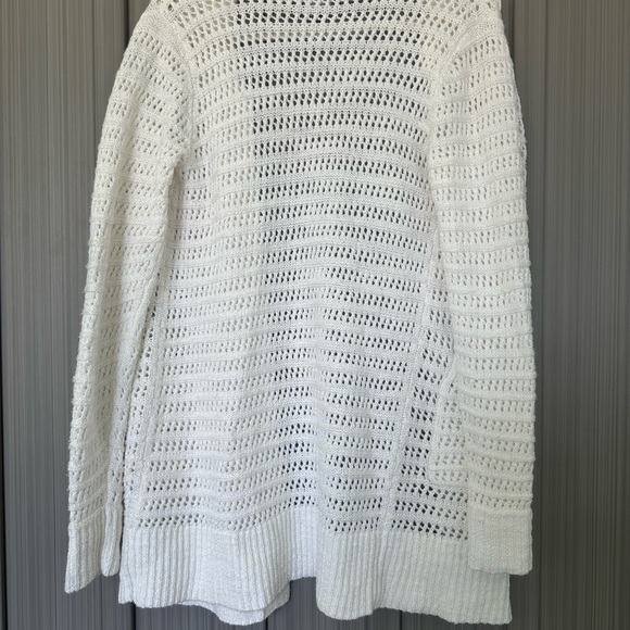 Cabi Open Stitch Cardigan #6237 Chunky, Oversized Sweater Layer Sz S - Picture 6 of 9
